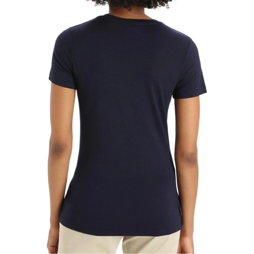 Icebreaker Merino Tech Lite II Short Sleeve T-Shirt Ski Stripes  size XS - Picture 4 of 7